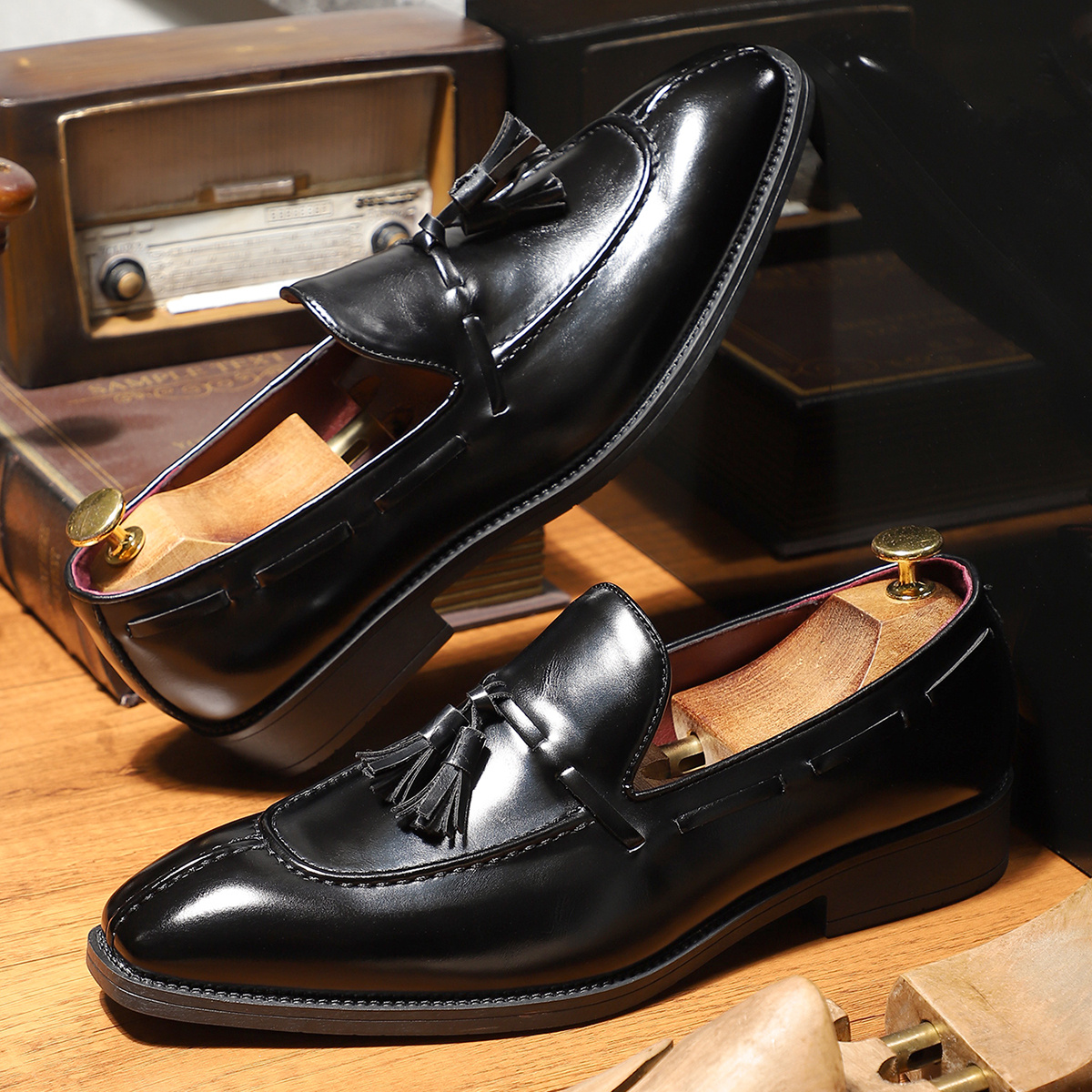 Ascot Louvre Black Loafer