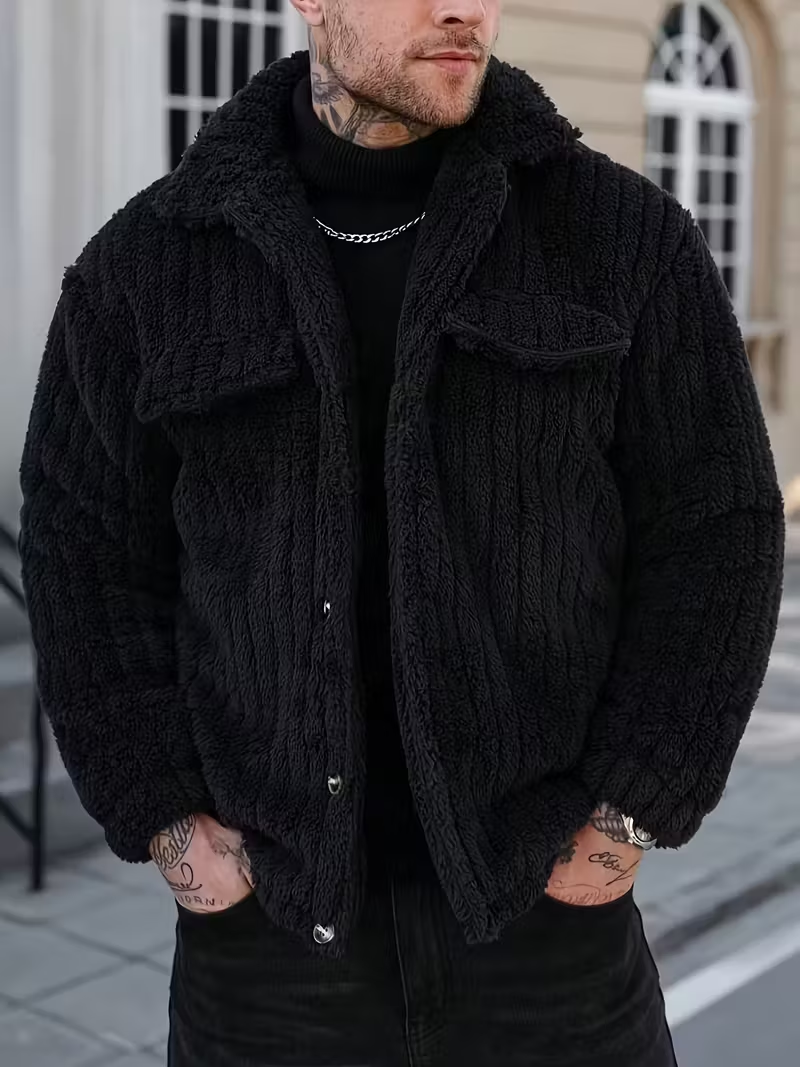 The Windsor Plush Collar Jacket