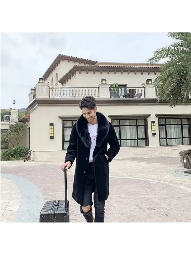 Northern Imperial Faux-Fur Coat