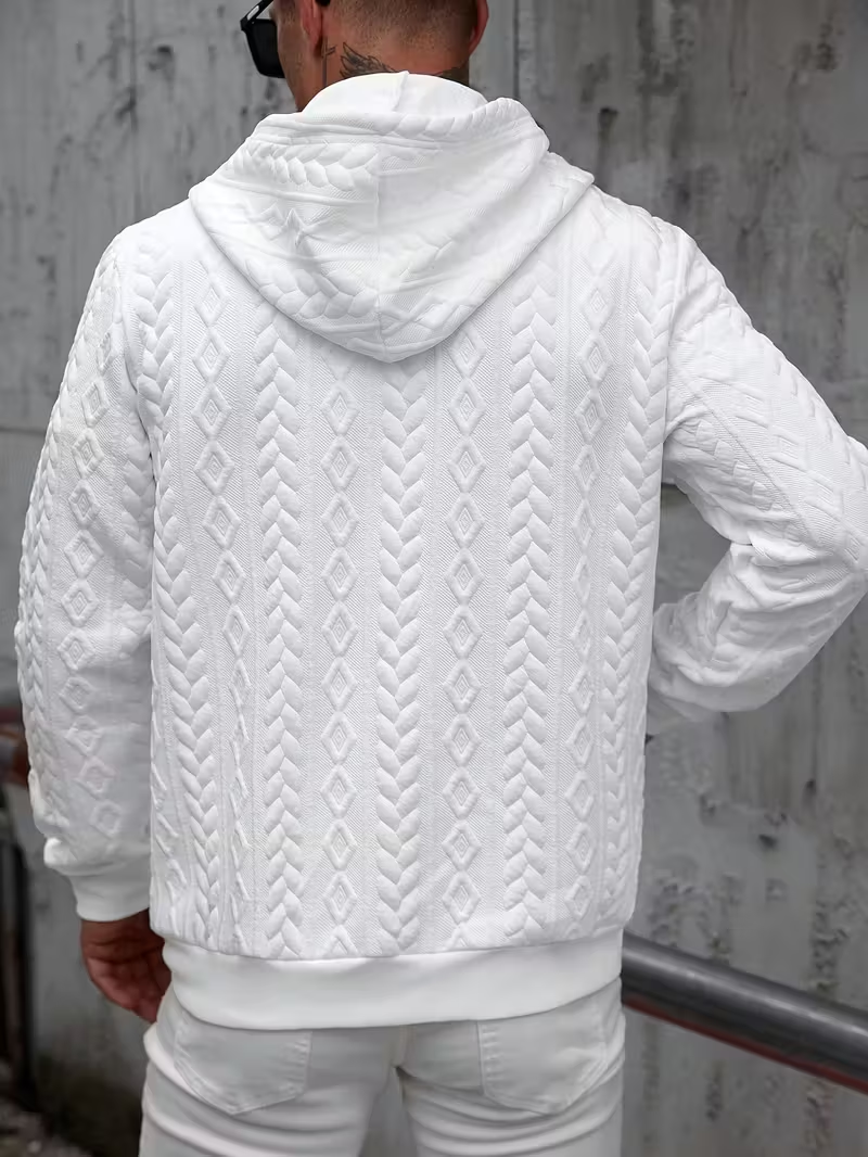 Arctic Verge Zip Hoodie