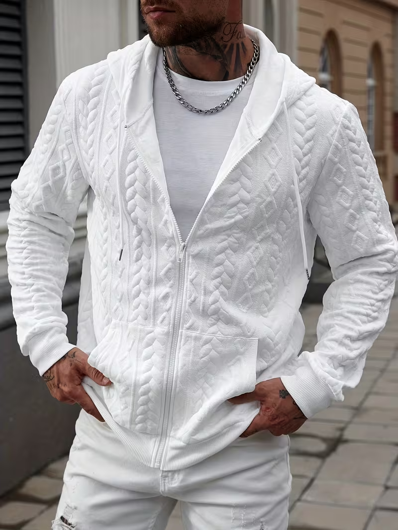 Arctic Verge Zip Hoodie