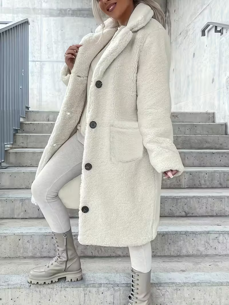 Ivory SoftTouch Coat