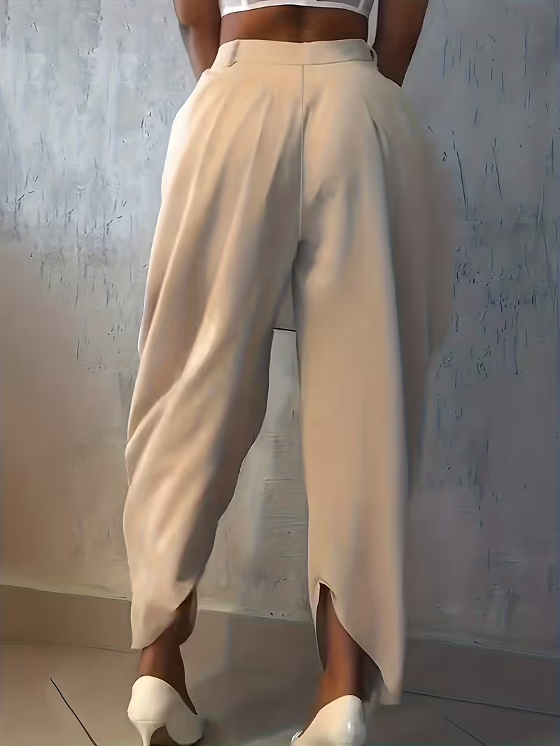 Serene Tailored Wide-Leg Trousers