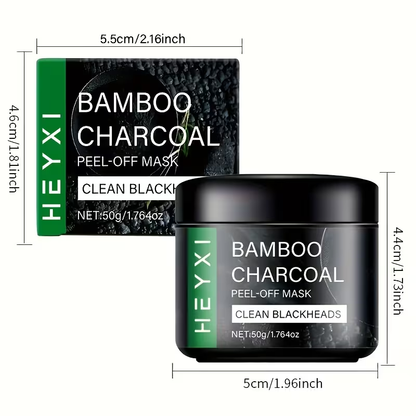 HEYXI Bamboo Charcoal Facial Mask with Aloe Vera