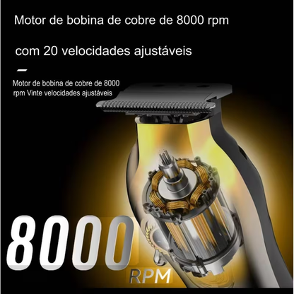 Kemei-1677 Professional Hair Trimmer