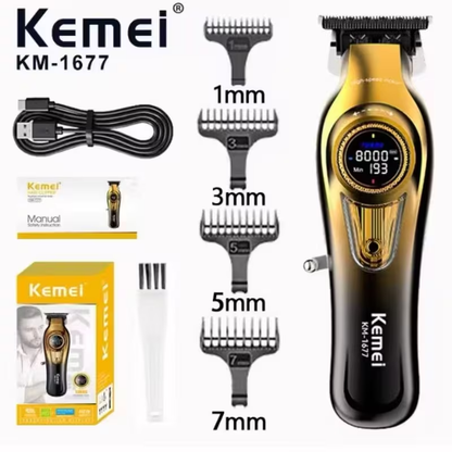 Kemei-1677 Professional Hair Trimmer
