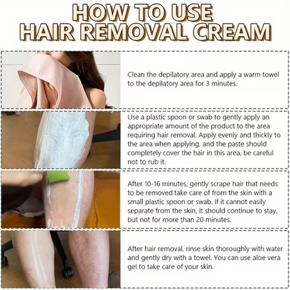 Black Depilatory Cream 50g