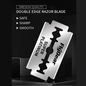 40 Razor blade-Stainless Steel Folding Razor