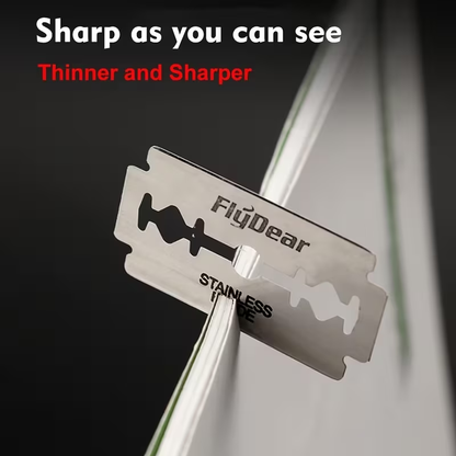 40 Razor blade-Stainless Steel Folding Razor